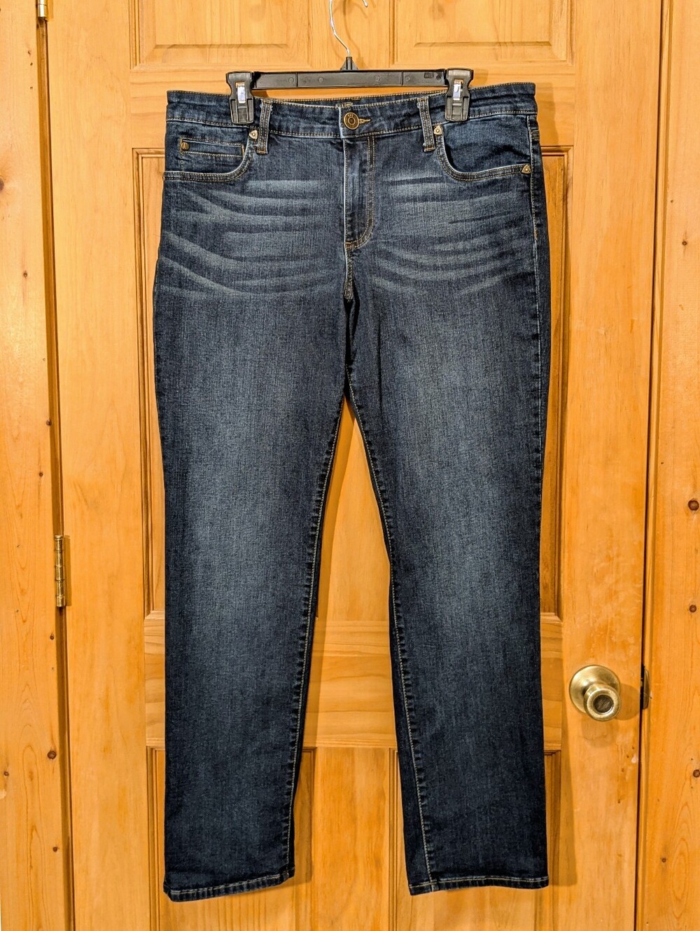 Kut From The Kloth Jeans Katy Boyfriend Blue Sz 12 Cotton Blend Denim Everyday
